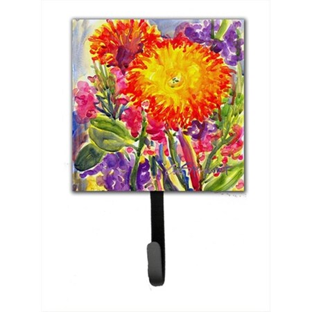 Jensendistributionservices 4.25 x 7 in. Flower Aster Leash Or Key Holder MI2101808